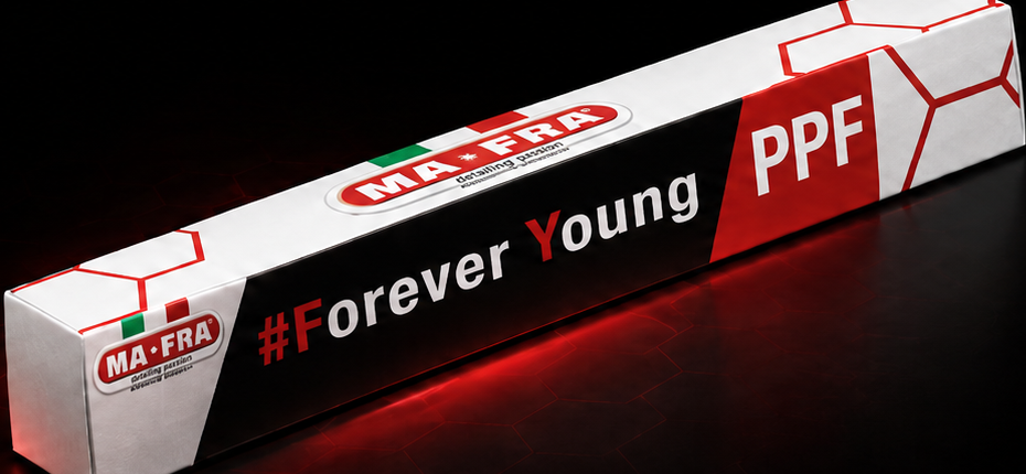 MA-FRA Forever Young PPF product roll packaging